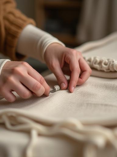 Muku Store team handcrafting minimalist clothing